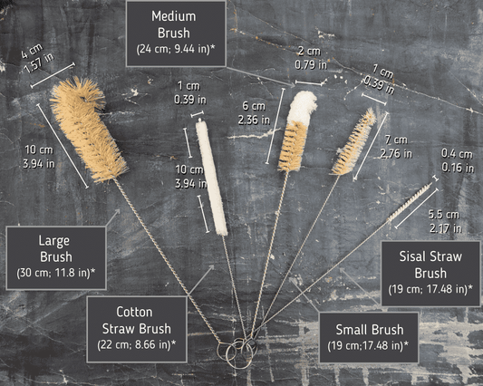 Bottle Brushes | Set of 5