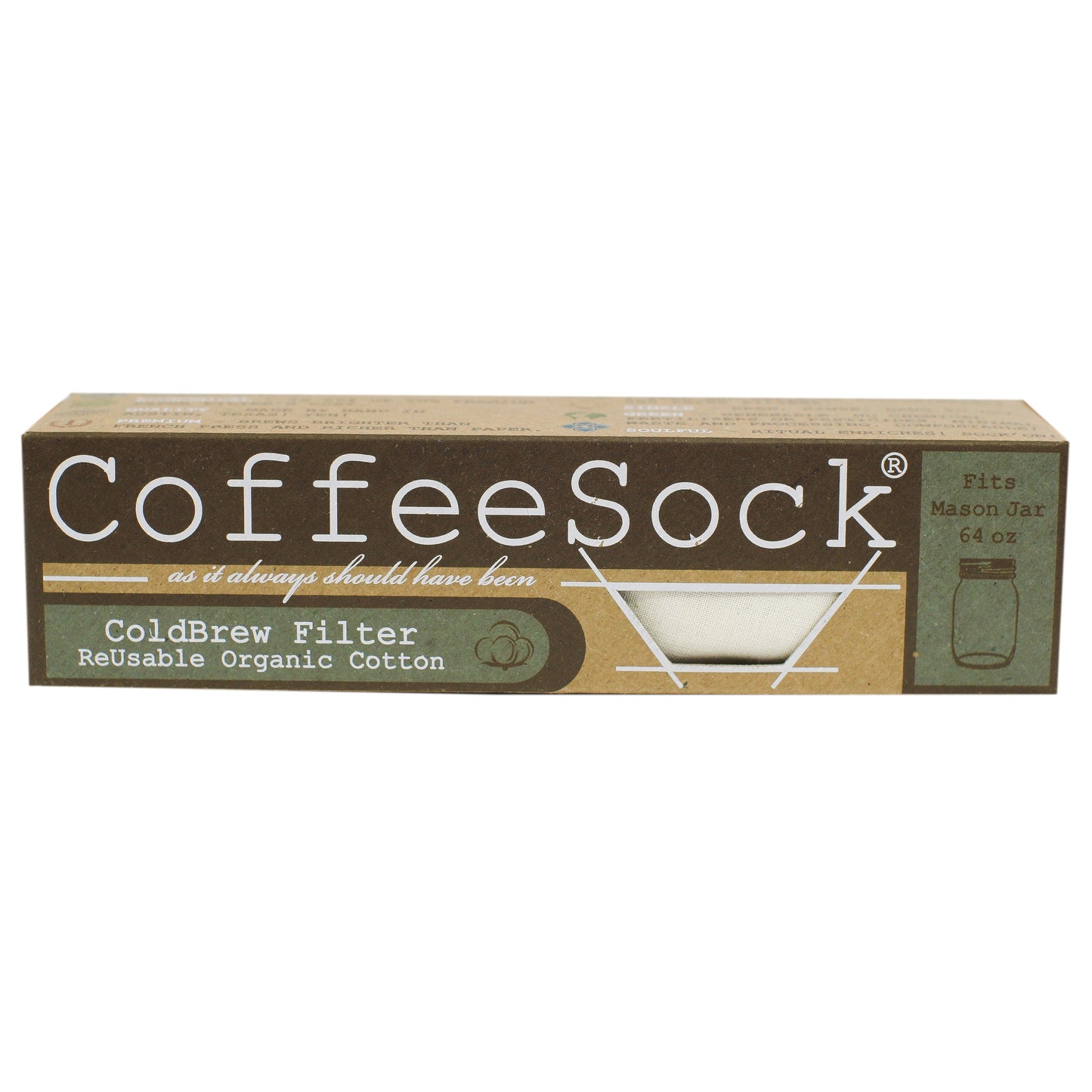 Reusable Coffee Sock Filter