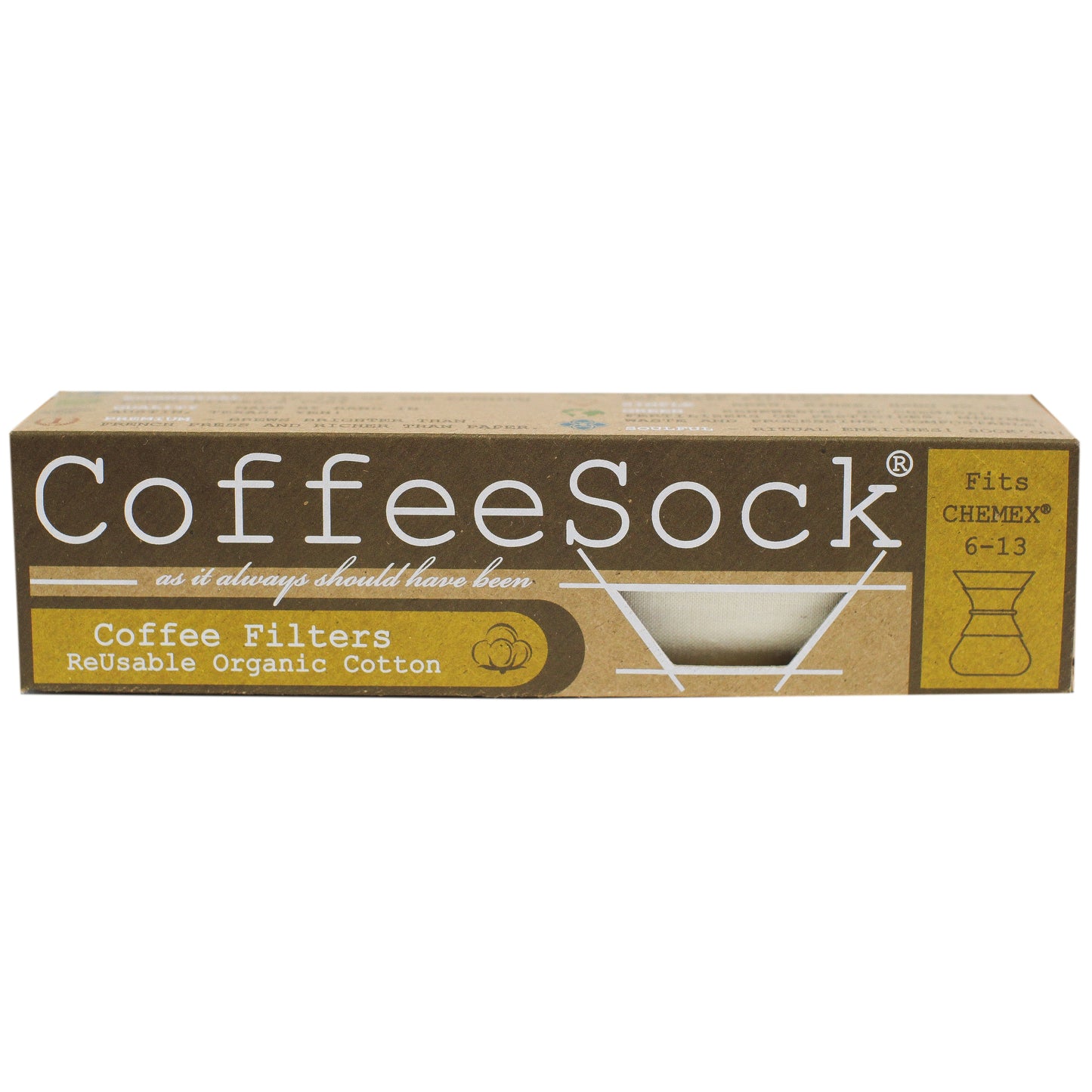 Reusable Coffee Sock Filter