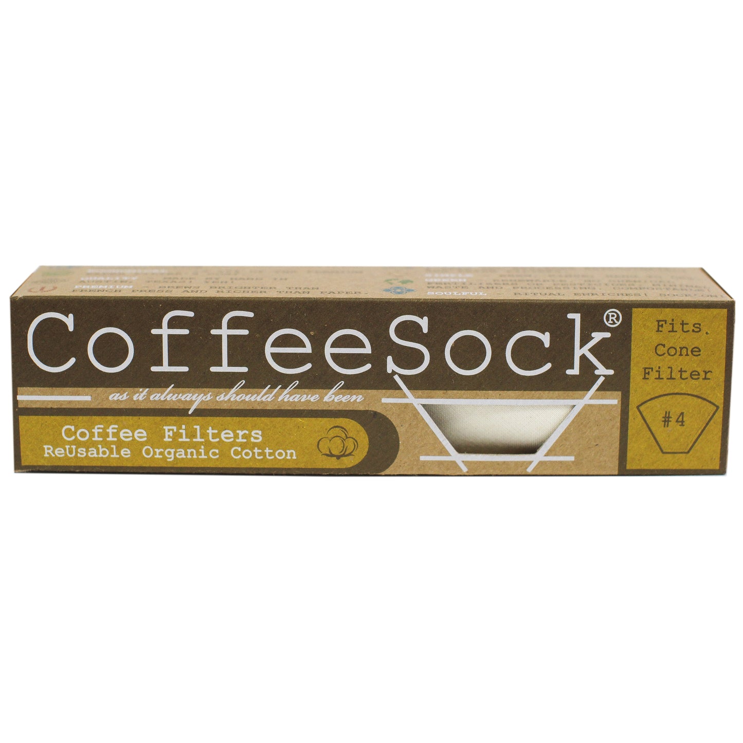 Reusable Coffee Sock Filter