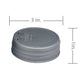 Mason Jar Spice Lid Set, by reCAP®