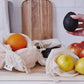 Organic Cotton Mesh Produce Bags- 3 Pack