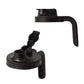 Jarware Black Spout Lid With Handle for Wide Mouth Mason Jar