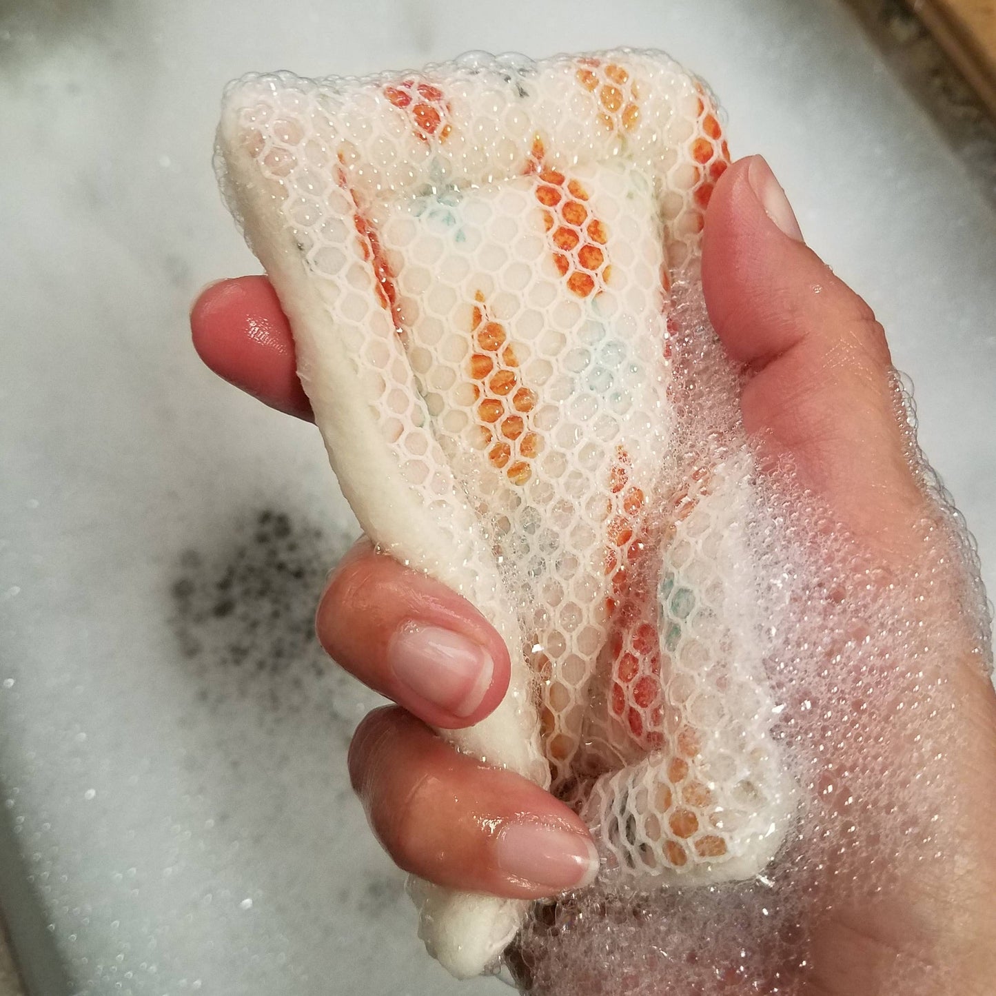 Unsponges Washable and Reusable Sponges with Hemp Fleece