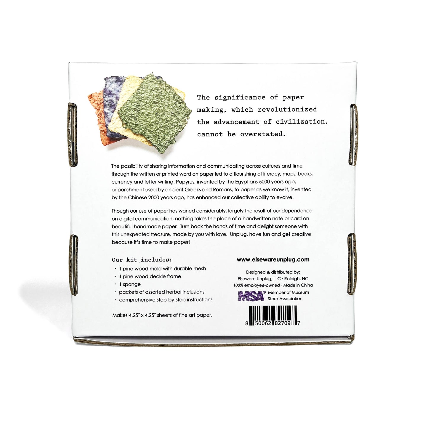 Paper Making Kit - DIY Recycled Handmade Paper