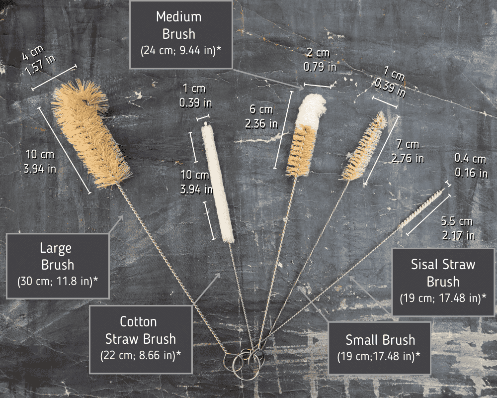 Bottle Brushes | Set of 5