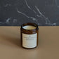 Campfire Candle - Bonfire Nights Candle - Amber Glass Soy