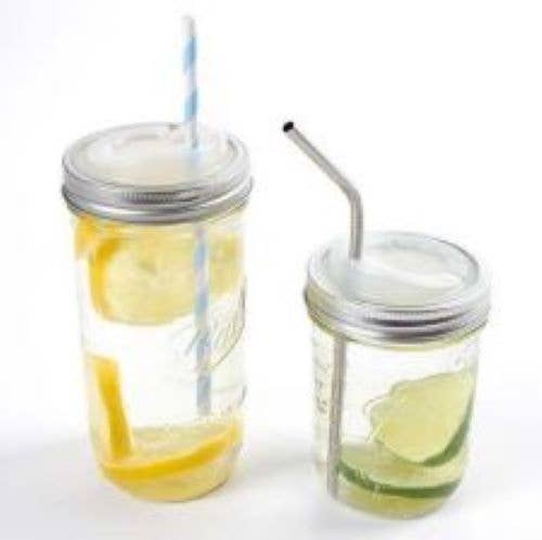 Mason Jar Drinking Lid, by Cuppow®