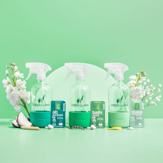 Home Cleaning Kit: All-Purpose | Glass | Bath