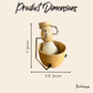 Shaving Brush and Stand 3-in-1 Set