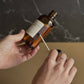 Safety Matches - Custom Label - Amber Glass Jar with Striker