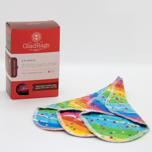 GladRags Thong Pantyliner 3-pack