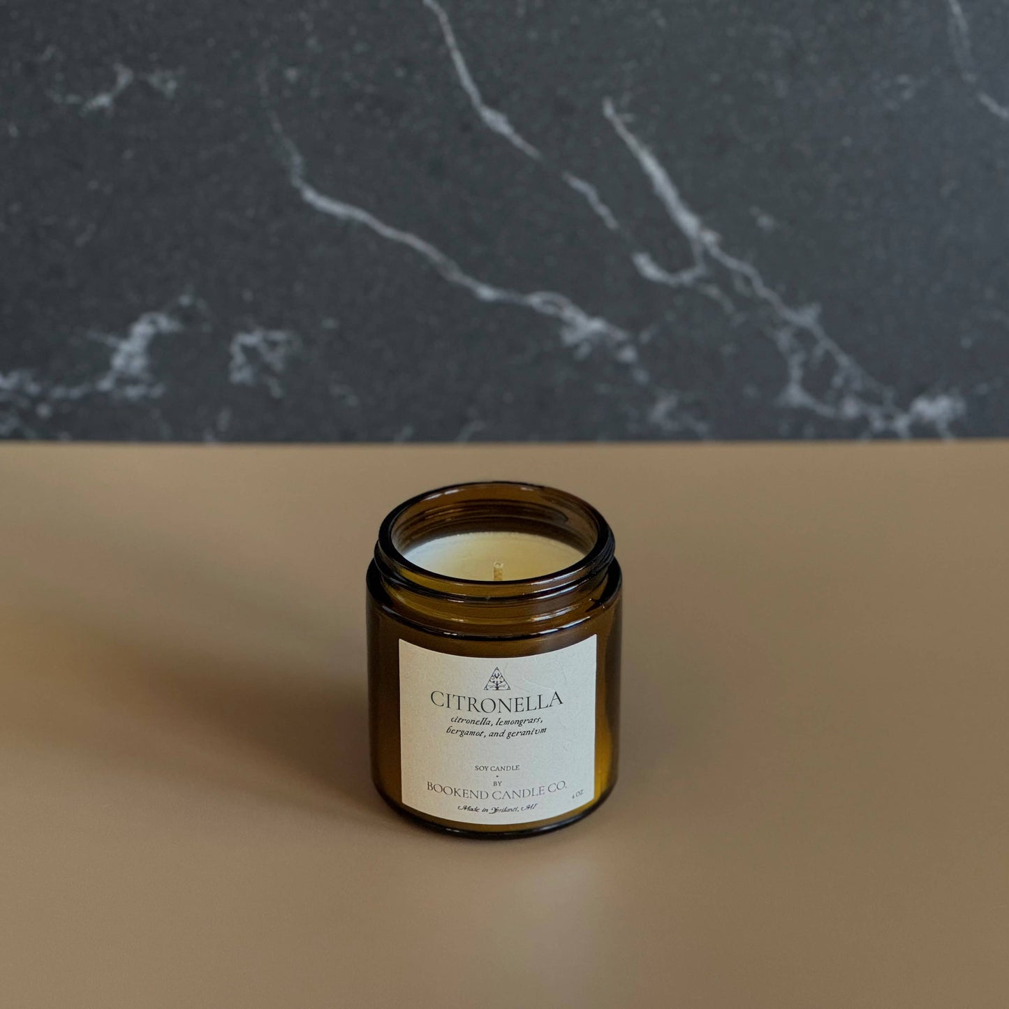 Citronella Candle - Outdoor Bug Repellent Scent