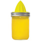 Jarware Juicer Lid for Wide Mouth Mason Jar, Yellow