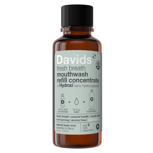 Davids Hydroxi Mouthwash Concentrate Refill Bottle