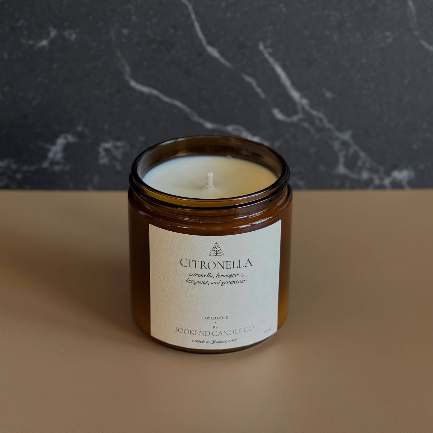 Citronella Candle - Outdoor Bug Repellent Scent