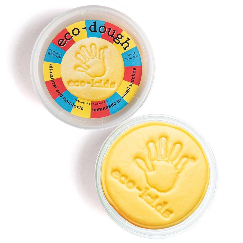 Eco-Dough (3-Pack) - Natural, Non-Toxic Primary Colors