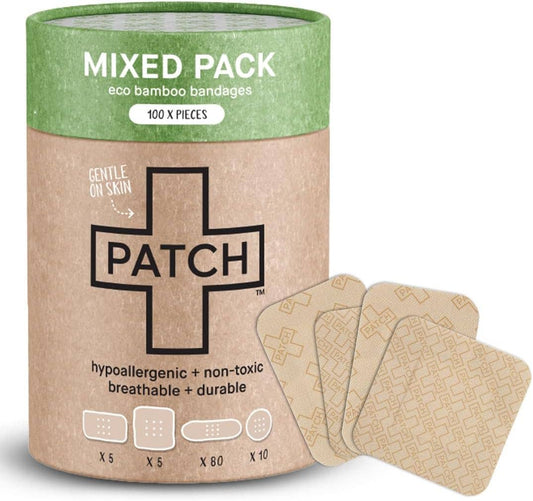 Bamboo Bandages | 100 Assorted Sizes