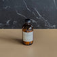 Safety Matches - Custom Label - Amber Glass Jar with Striker