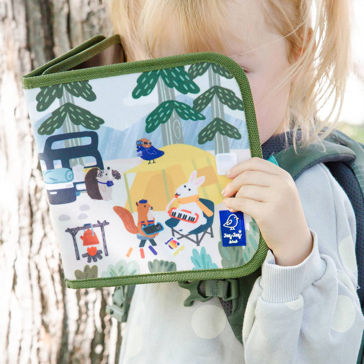 Jaq Jaq & Friends erasable & reusable book