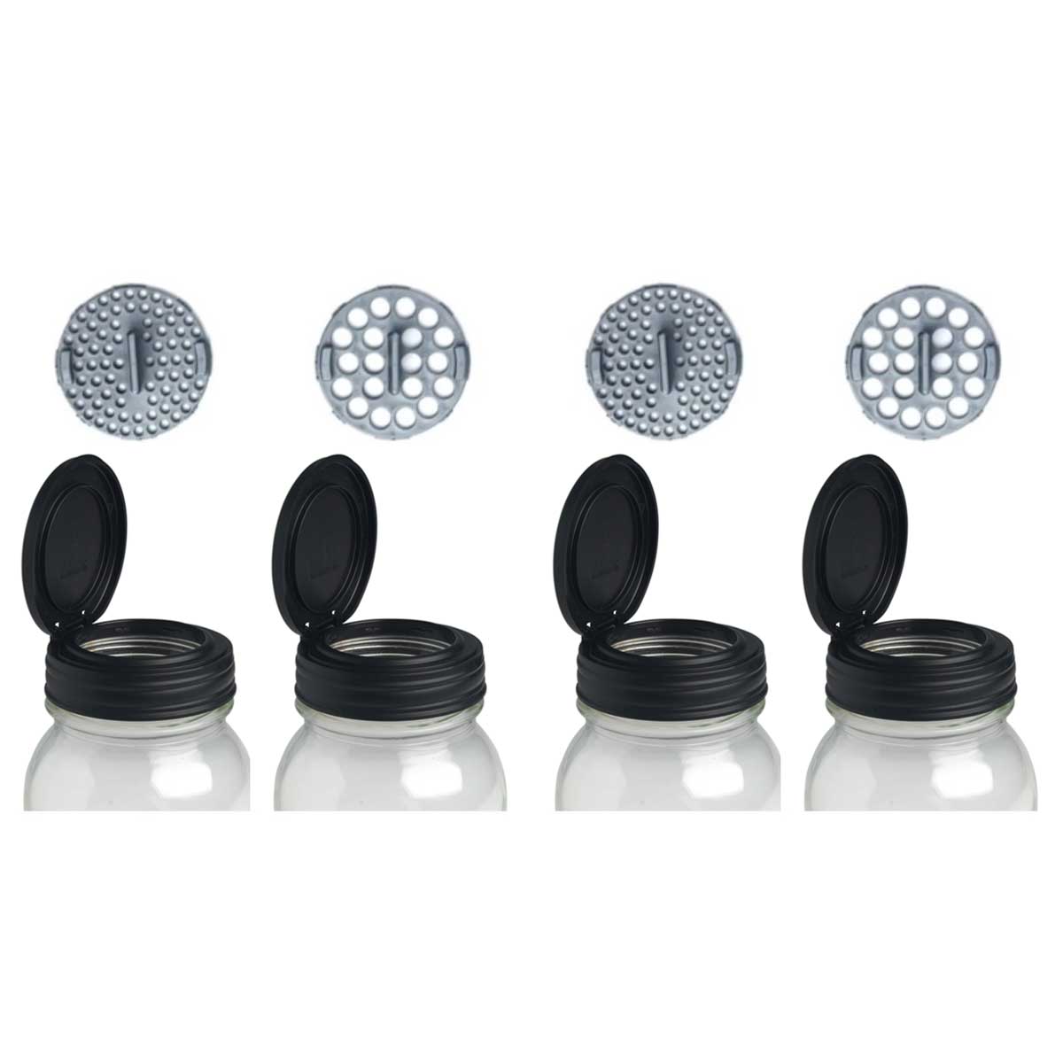 Mason Jar Spice Lid Set, by reCAP®