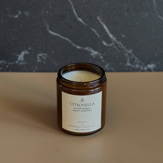 Citronella Candle - Outdoor Bug Repellent Scent