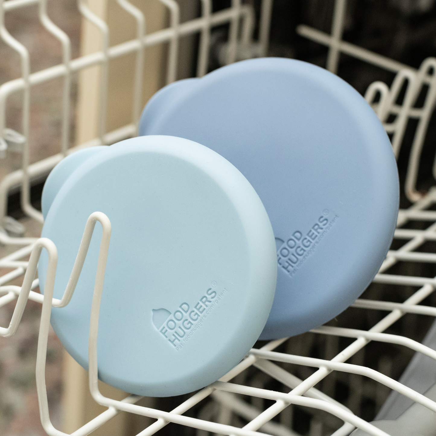 Reusable Silicone Can Huggers – Cool Blue (Set of 2)