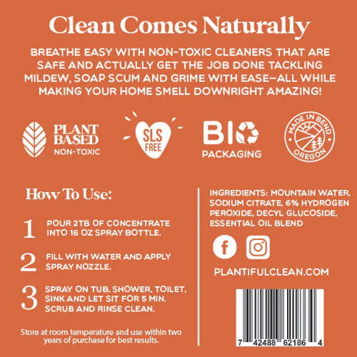 Bathroom + Toilet Cleaner | Liquid Concentrate | ONLINE REFILL