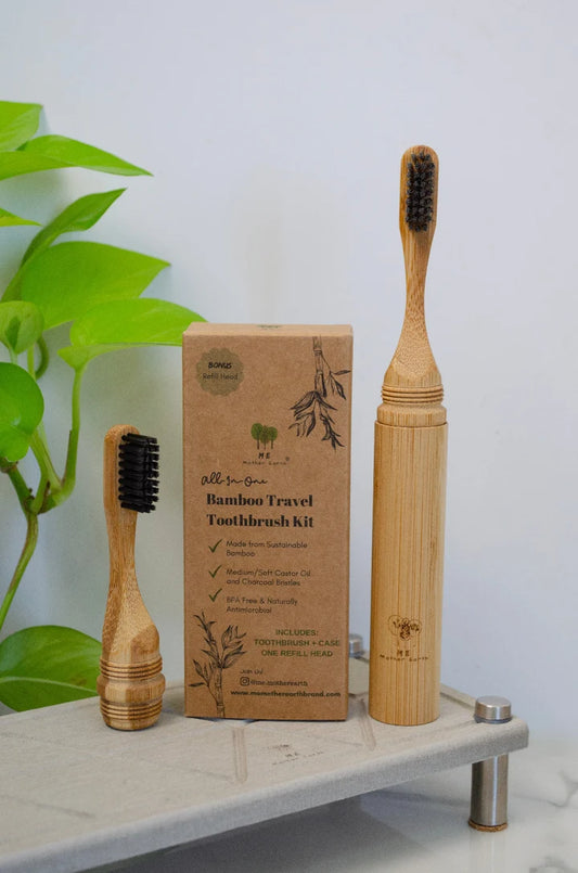 Travel Toothbrush + Replacement Head