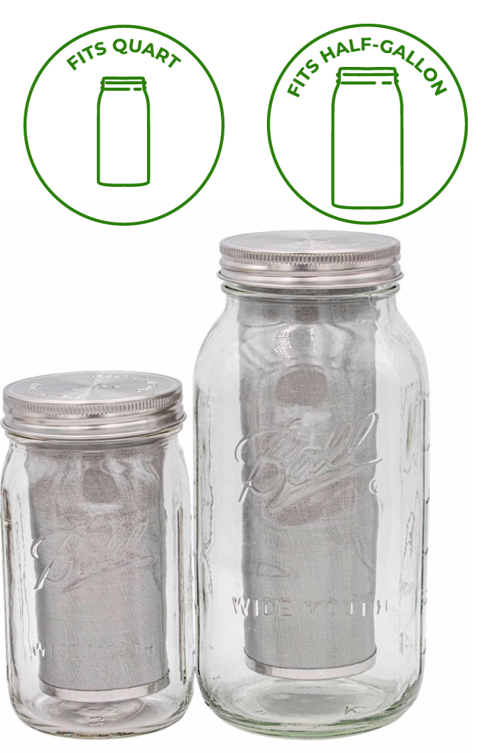 Cold Brew Coffee & Tea Filter Kit