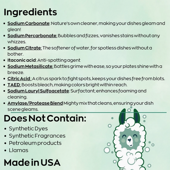 Dishwasher Tablets