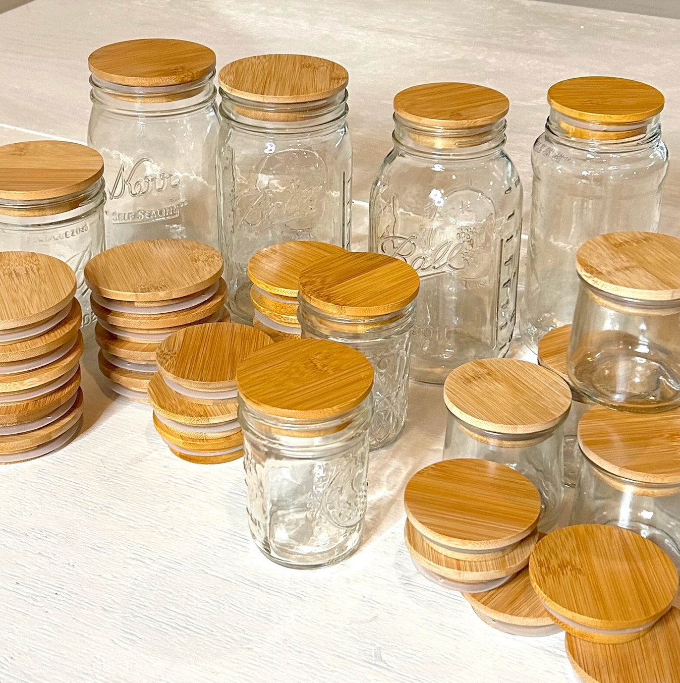 Bamboo Jar Lids