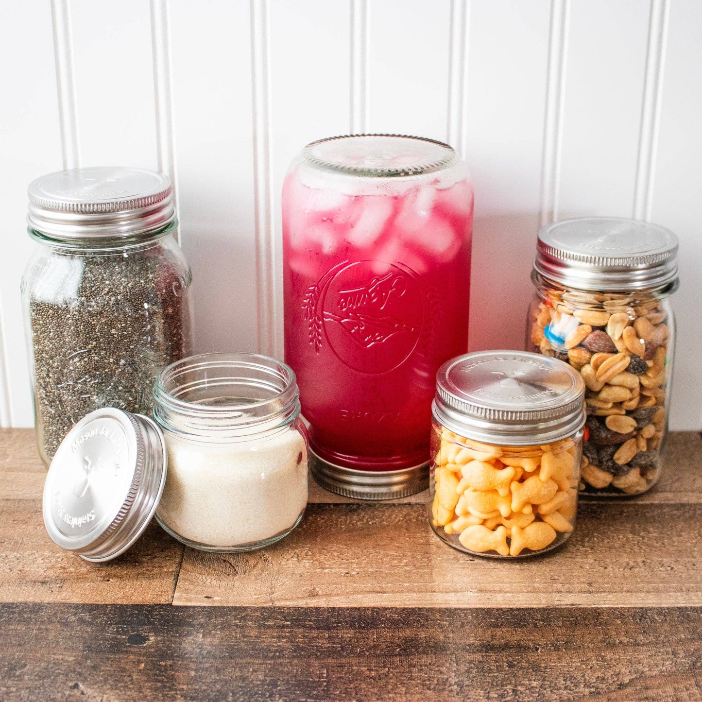 Stainless Steel Jar Lids