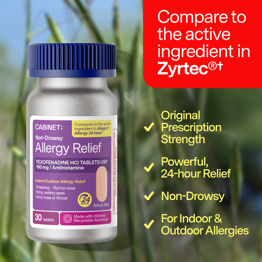 Non-Drowsy Allergy Relief (Compares to Allegra)