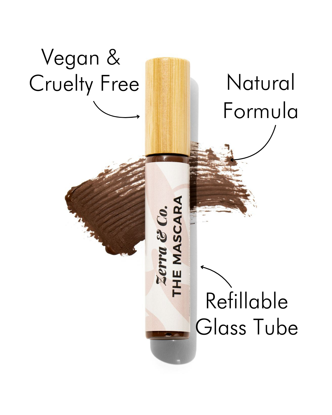 The Mascara | Natural Refillable Zero Waste Makeup