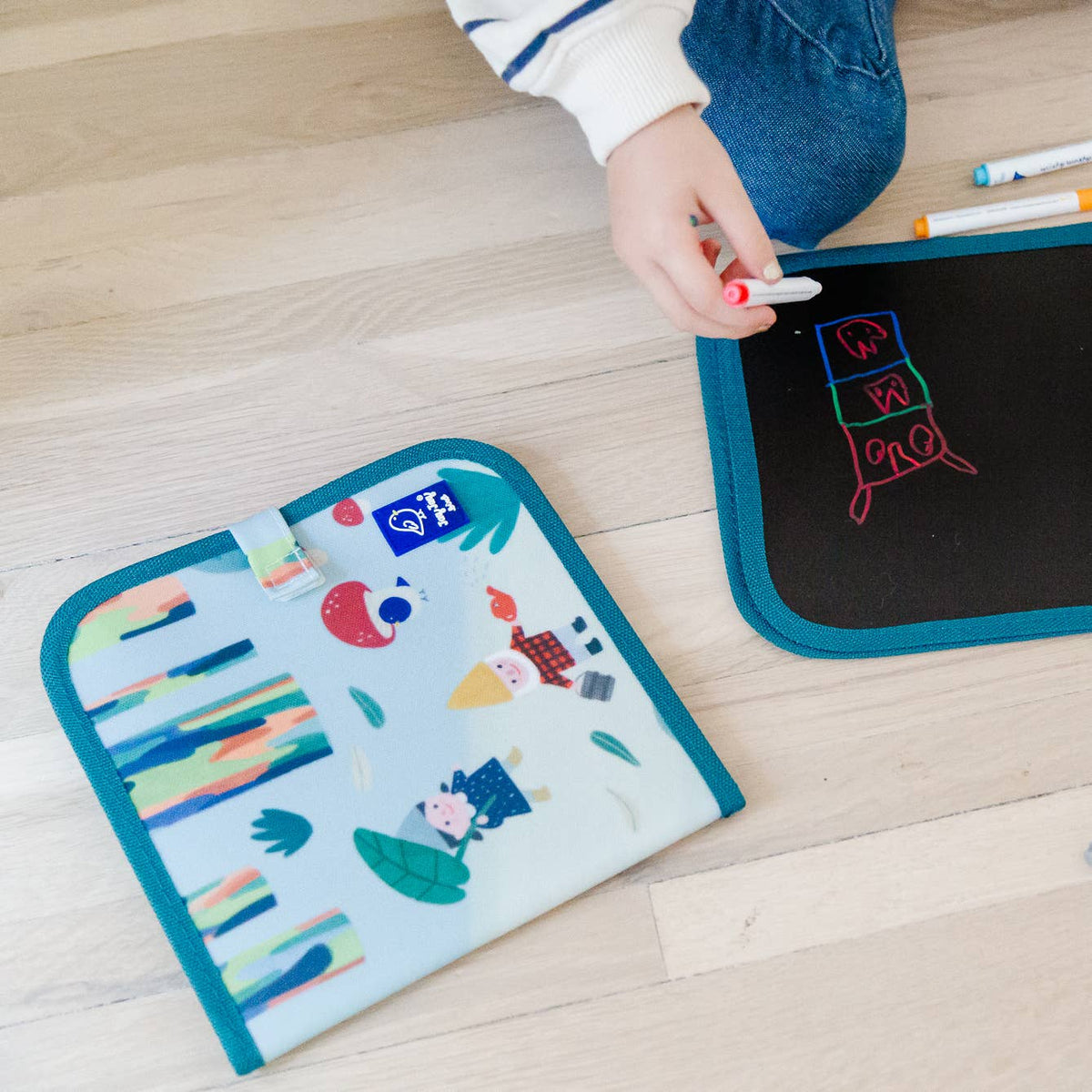 Jaq Jaq & Friends erasable & reusable book
