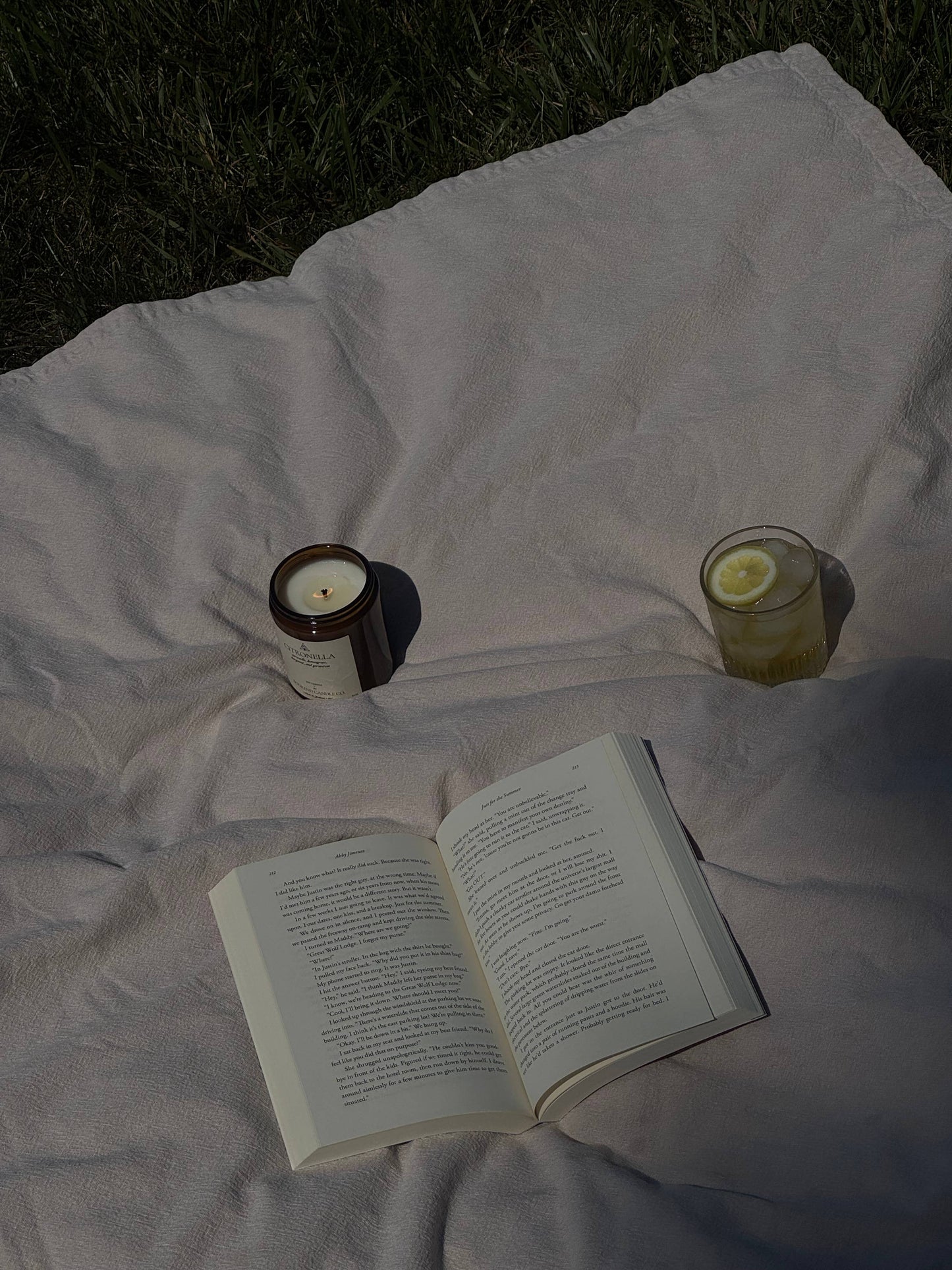 Citronella Candle - Outdoor Bug Repellent Scent