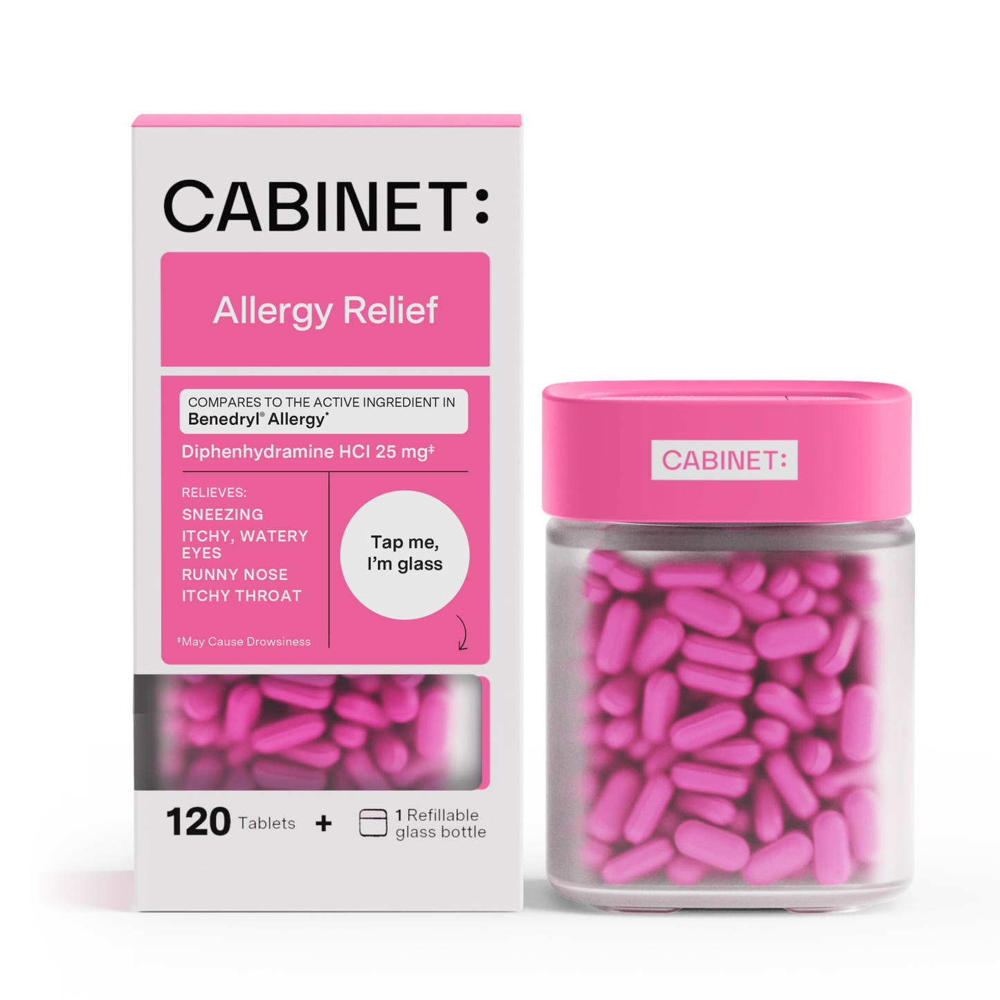 Allergy Relief: Diphenhydramine (Compares to Benadryl® Allergy)