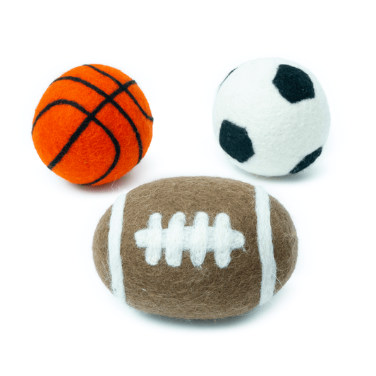 XL Pet Toy Wool Sport Ball