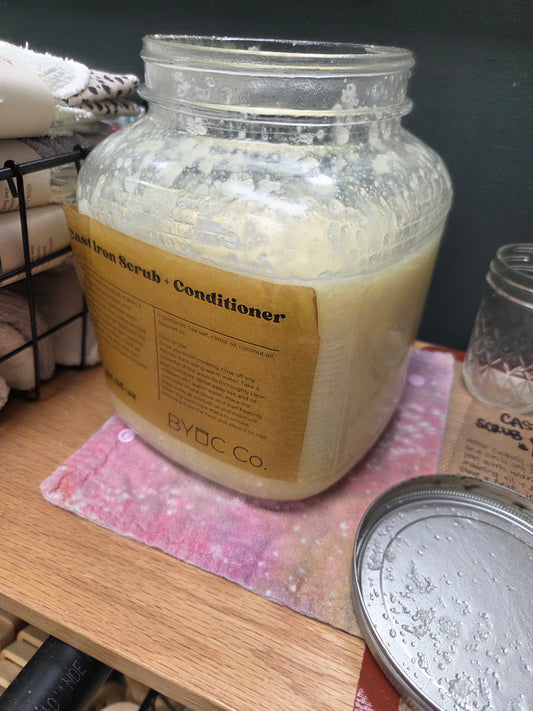 Cast Iron Scrub + Conditioner Refill