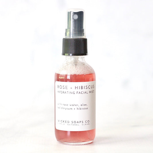 Rose + Hibiscus Hydrating Facial Mist