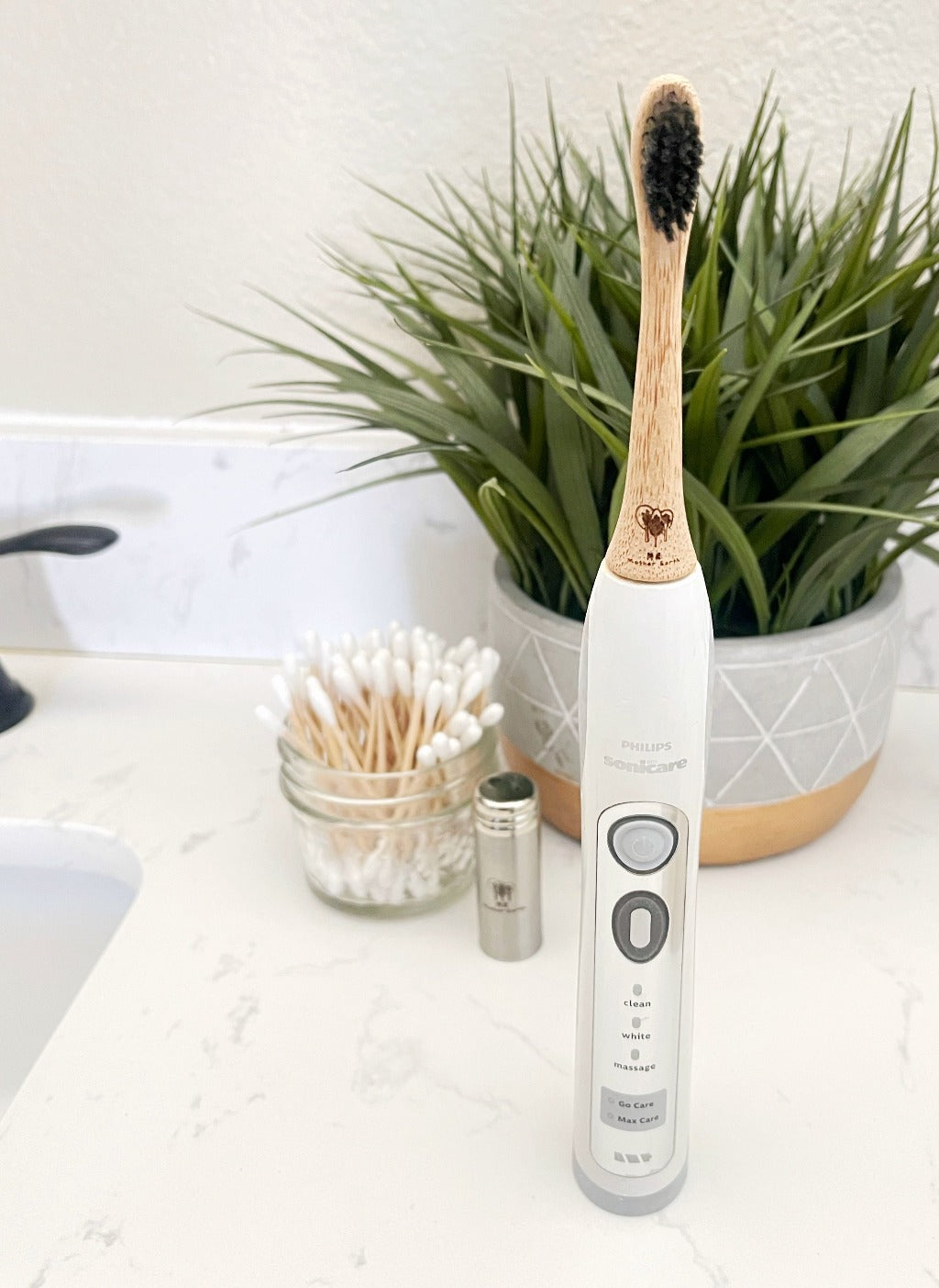 Bamboo Electric Toothbrush Heads: Sonicare Compatible